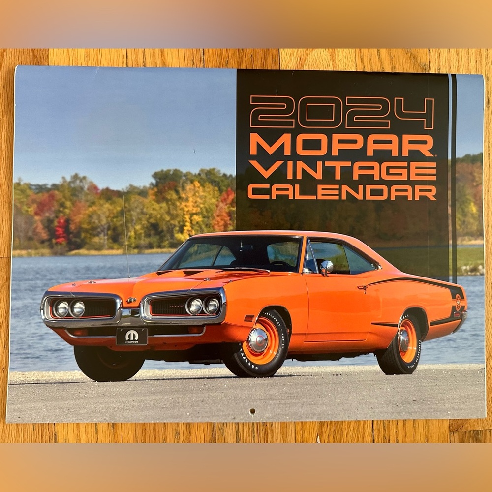 2024 Mopar Vintage Cars Calendar